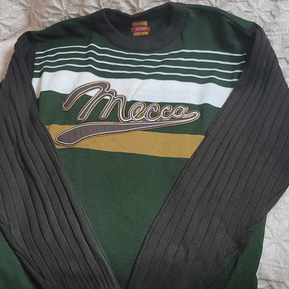 MECCA Designer Men's Long Sleeve Sweater